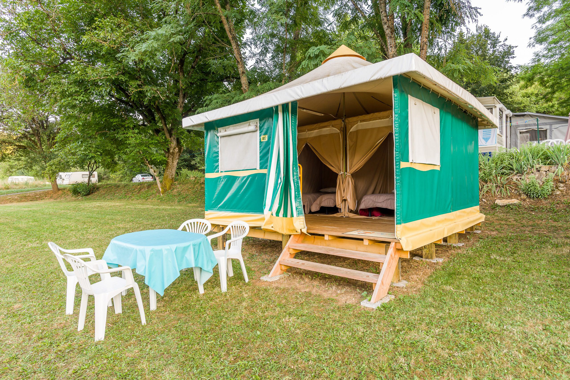 tente bengali originale sejour dordogne nature camping letrel 1