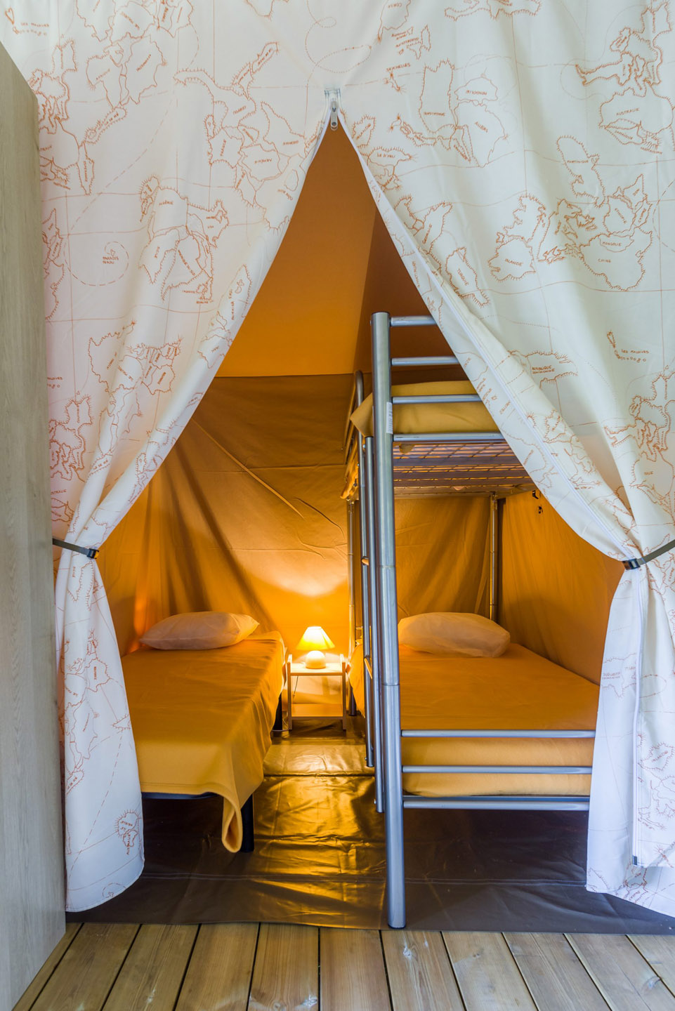 tente lodge originale sejour perigord noir nature camping le trel 1