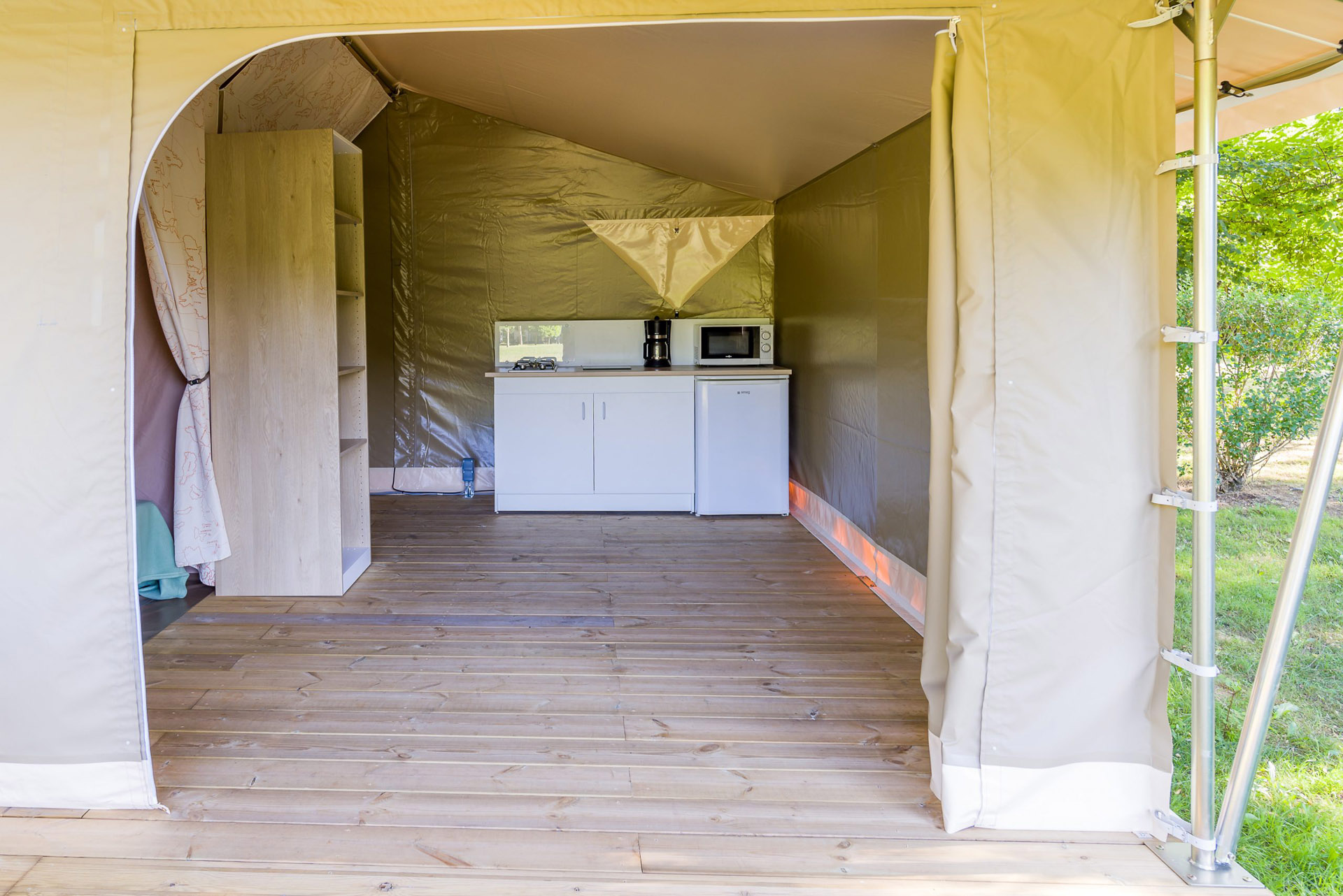 tente lodge originale sejour perigord noir nature camping le trel 3