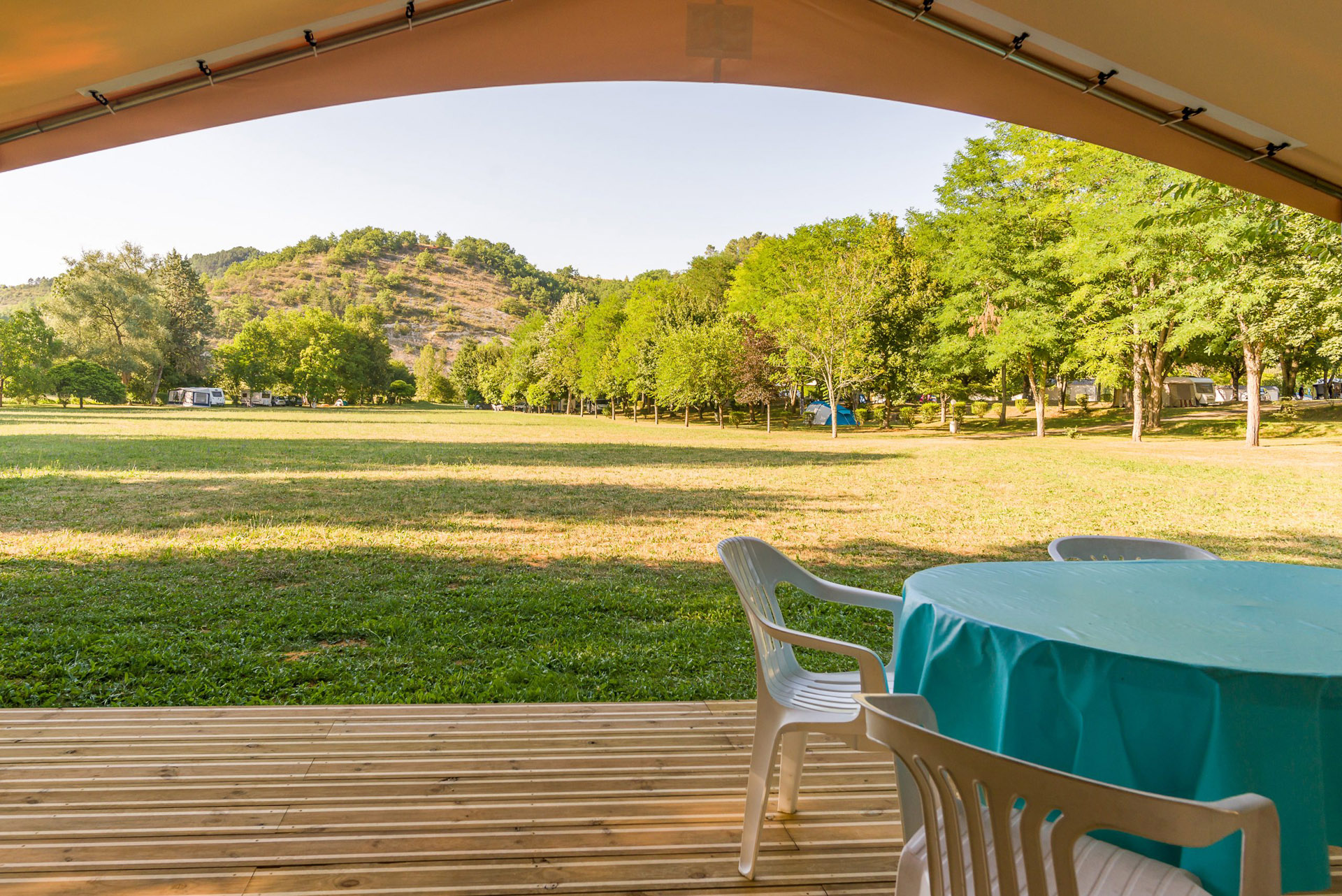 tente lodge originale sejour perigord noir nature camping le trel 5