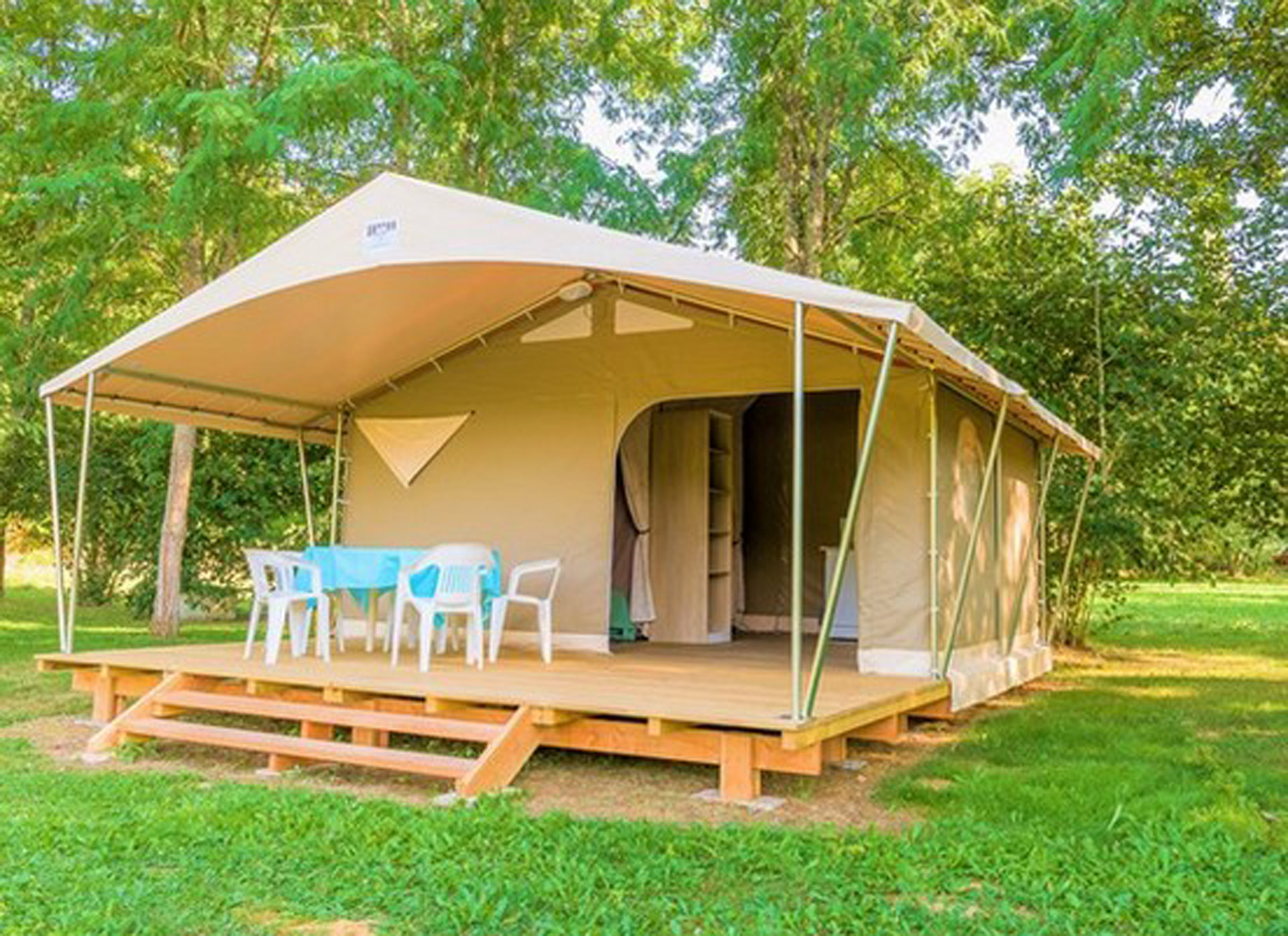 tente lodge originale sejour perigord noir nature camping le trel 6