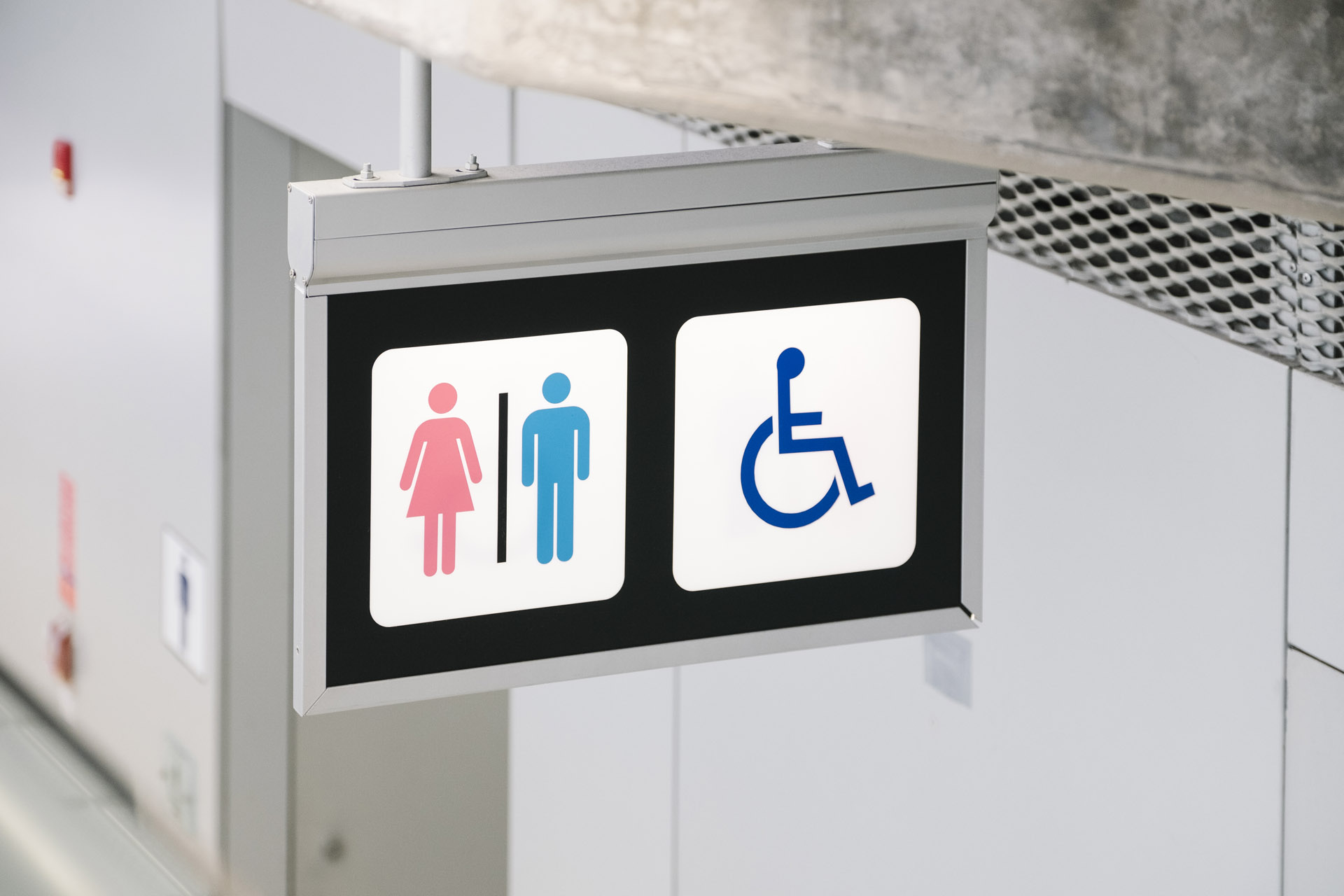 toilet sign